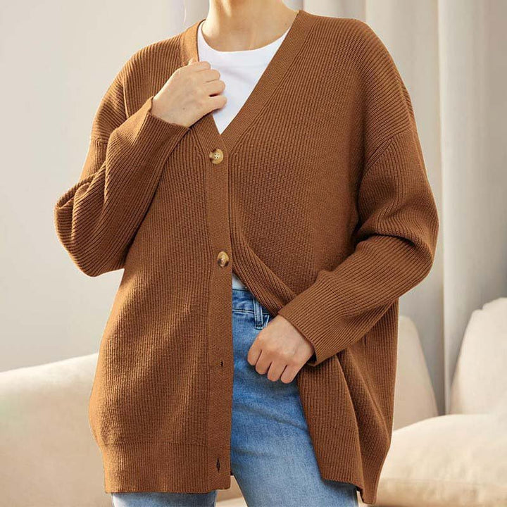W&W Mode | Offene Strickjacke Für Gemütliches Layering Für Frauen
