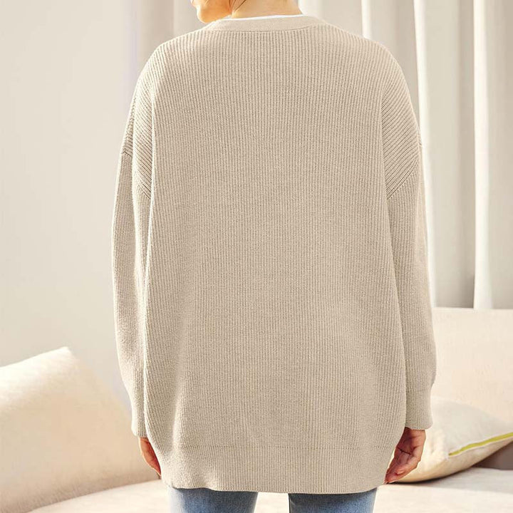 W&W Mode | Offene Strickjacke Für Gemütliches Layering Für Frauen