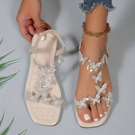 WW | Funkelnde Strass Sandalen