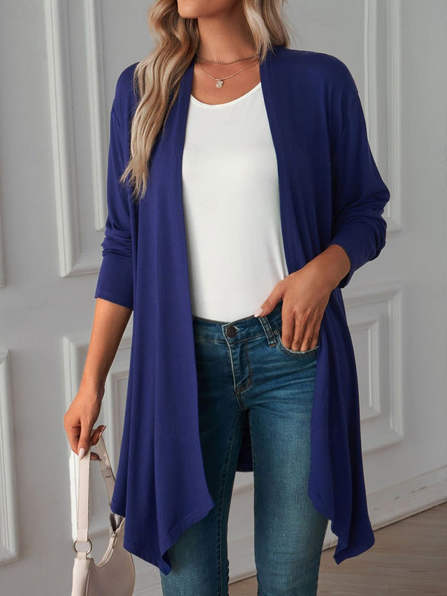 WW | Lang Damen-Weste für Den Herbst