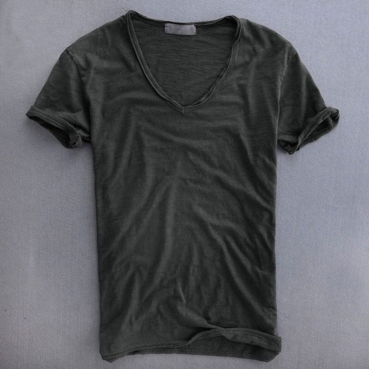 W&W Mode | Herren T-shirt Klassisches Slim Fit Shirt Aus Weichem Material
