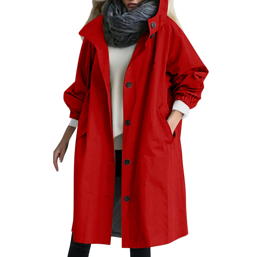 WW | Damen Trenchcoat mit Kapuze