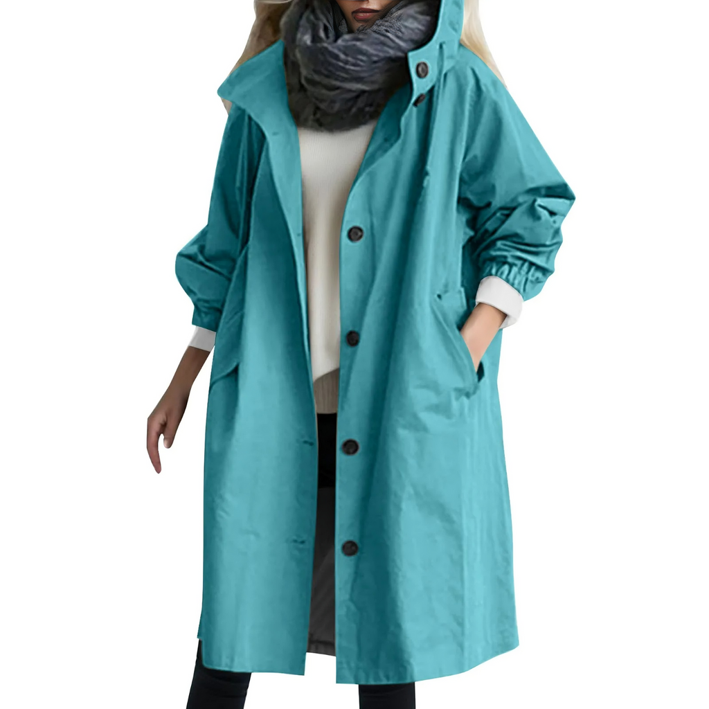 WW | Damen Trenchcoat mit Kapuze