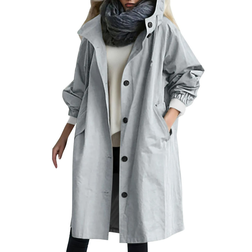 WW | Damen Trenchcoat mit Kapuze