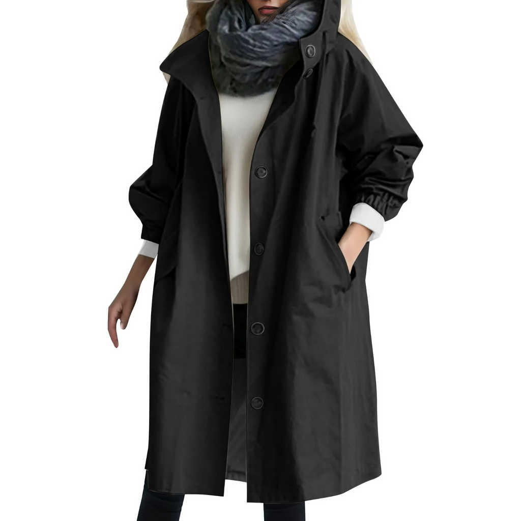WW | Damen Trenchcoat mit Kapuze