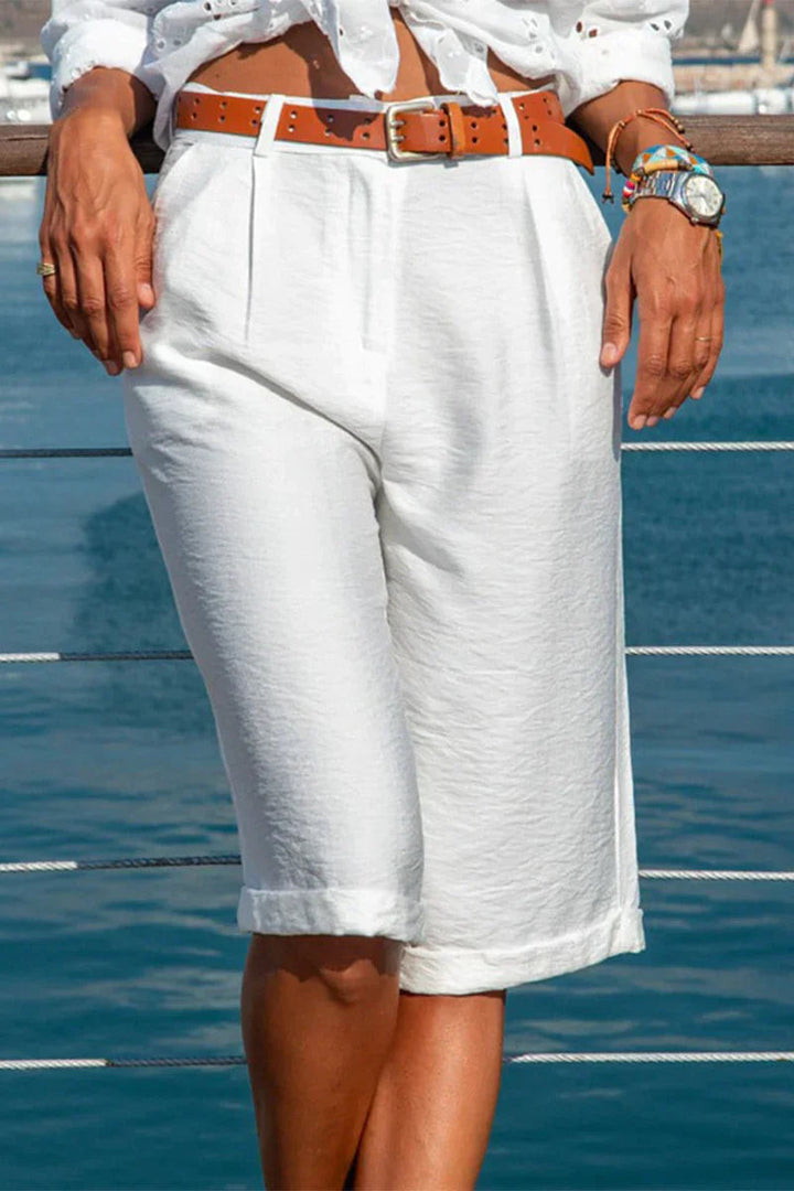 Damen Shorts in knielanger Passform