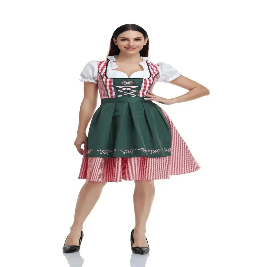 Damen Dirndlkleid in verschiedenen Farbkombinationen