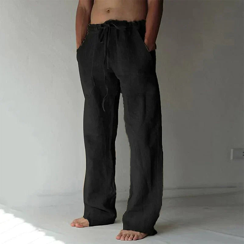 WW | Lockere Leinenhose Für Herren