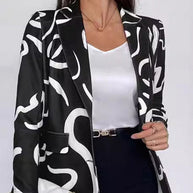 WW | Stilvolle Damen Blazer mit Print