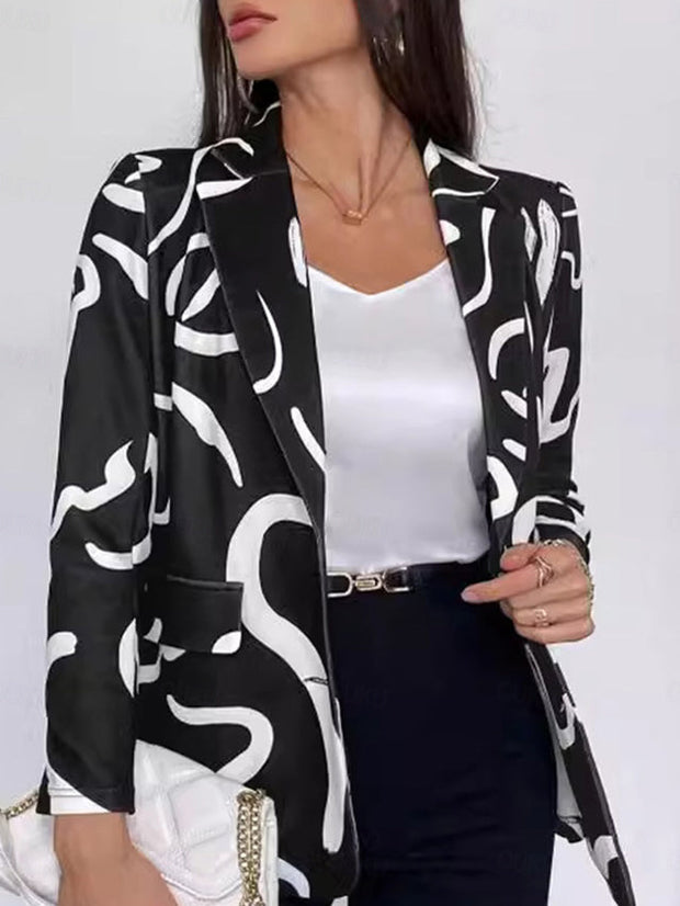 WW | Stilvolle Damen Blazer mit Print