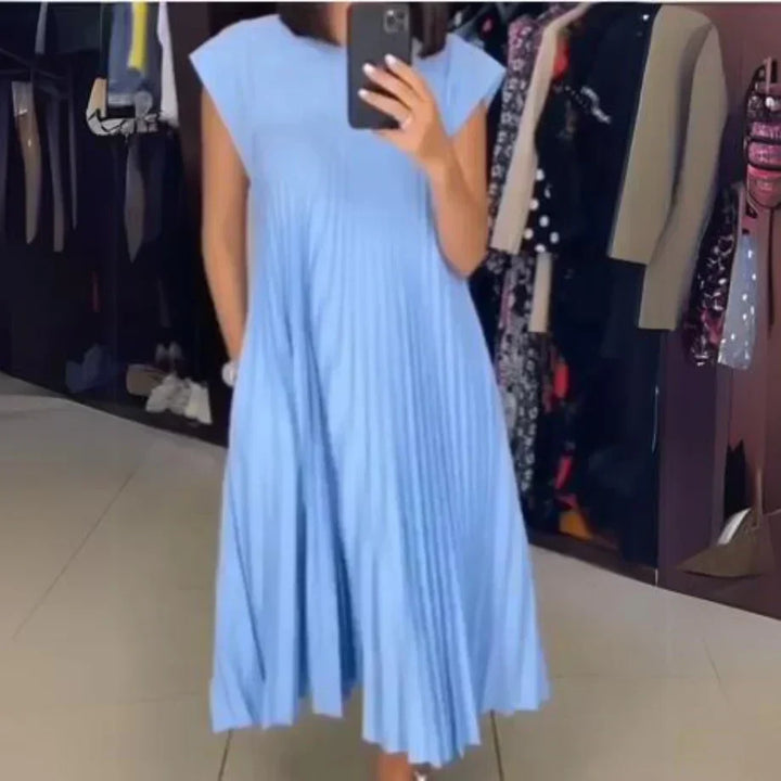 W&W Mode | Leichtes Und Frisches Plisseekleid