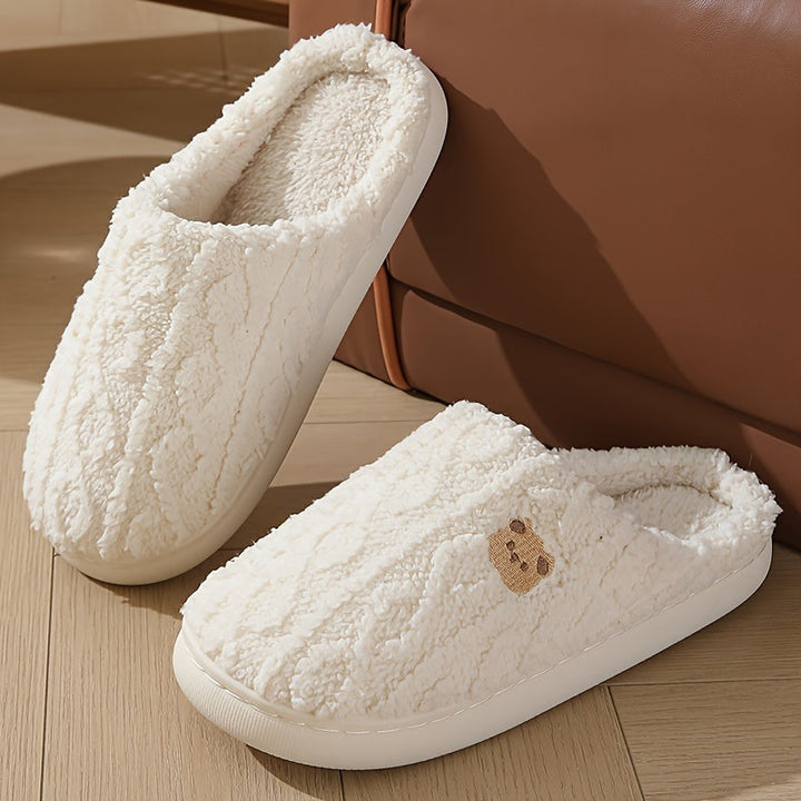 W&W Mode | Kuschelige Plüschgefütterte Winterpantoffeln – Warm Und Bequem Für Den Winter