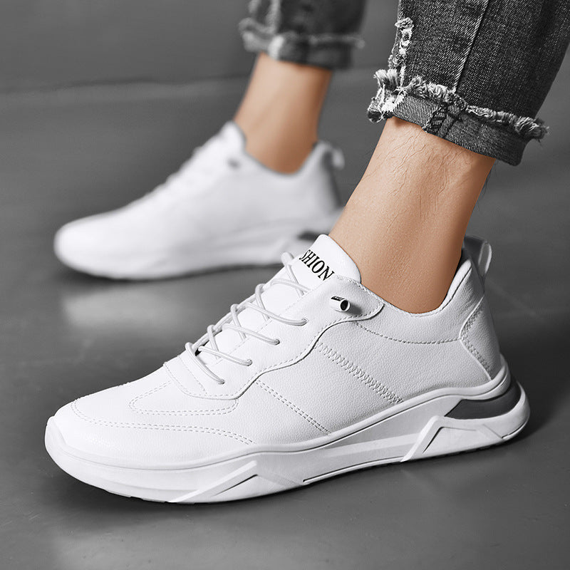 WW | Runde Zehen Herren Sneaker Aus Veganem Leder
