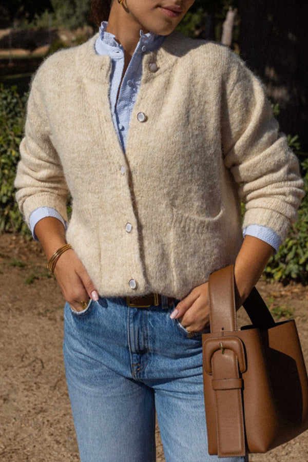 W&W Mode | Warme Strickjacke Für Damen