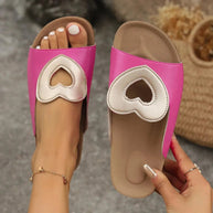 WW | Sandals Love with Heart Shape Design