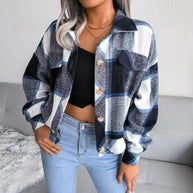 WW | Karierte Sommerjacke Für Damen