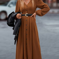 Noa™ - Elegantes Herbstkleid