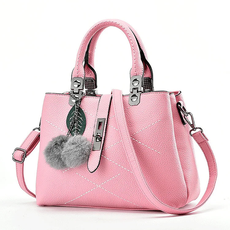 WW | Grobe Kapazität Mode Frauen Tasche diagonale Kreuz  Schulter Tasche Handtasche