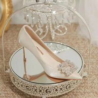 WW | Brautschuhe Stiletto mit Strass