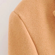 WW | Zweireihige Jacke mit Kapuze