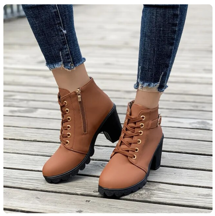 W&W Mode High Heel Stiefel – elegant, modern und bequem