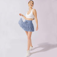 WW | Hohe Taille Minirock Mit Sicherheitsshorts