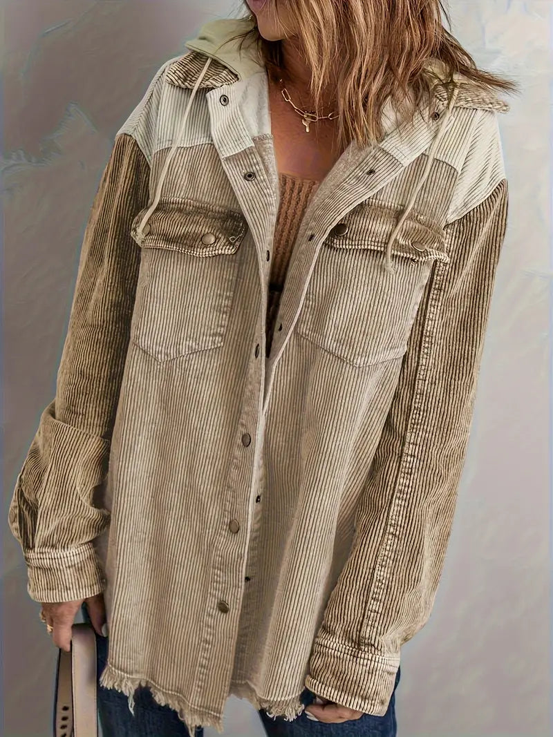 Mühelos und trendige Jacke