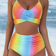 WW | Modernes 2-Teiliges Sommer-Bikini-Set