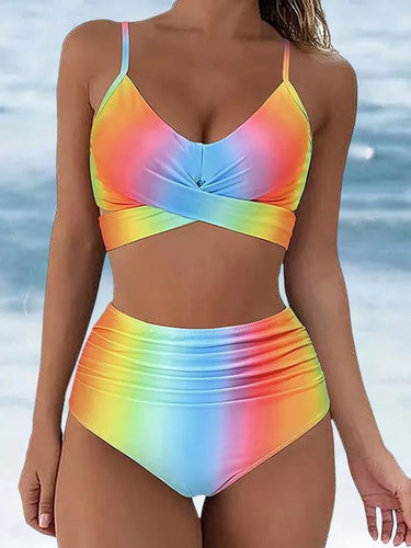 WW | Modernes 2-Teiliges Sommer-Bikini-Set