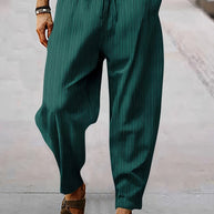 WW | Gestreifte Herren Lässig Sommerhose