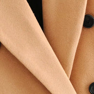 WW | Zweireihige Jacke mit Kapuze