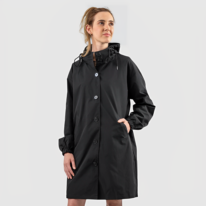 W&W Mode Wasserdichte Jacke mit Kapuze