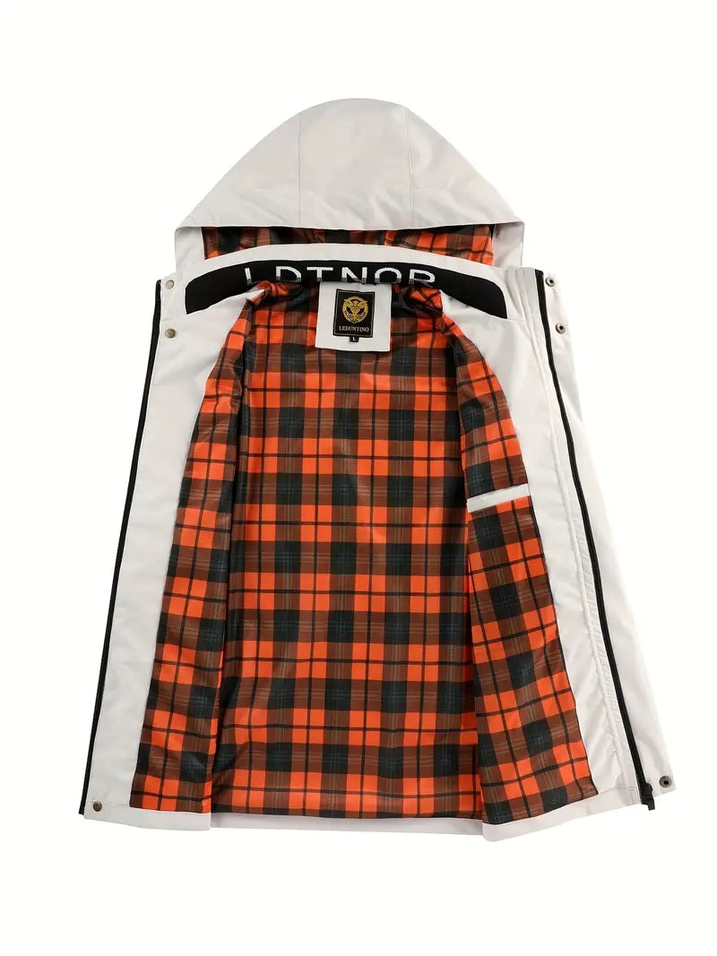 WW | Lightweight Men's Outdoor Jacket, windproof and waterproof with hood