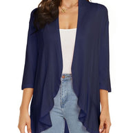 WW | Elegantes Offenes Front Damenjacke