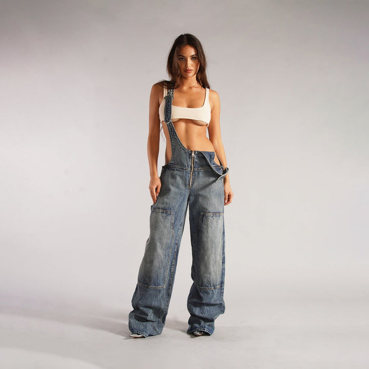 Modischer Baggy-Jumpsuit