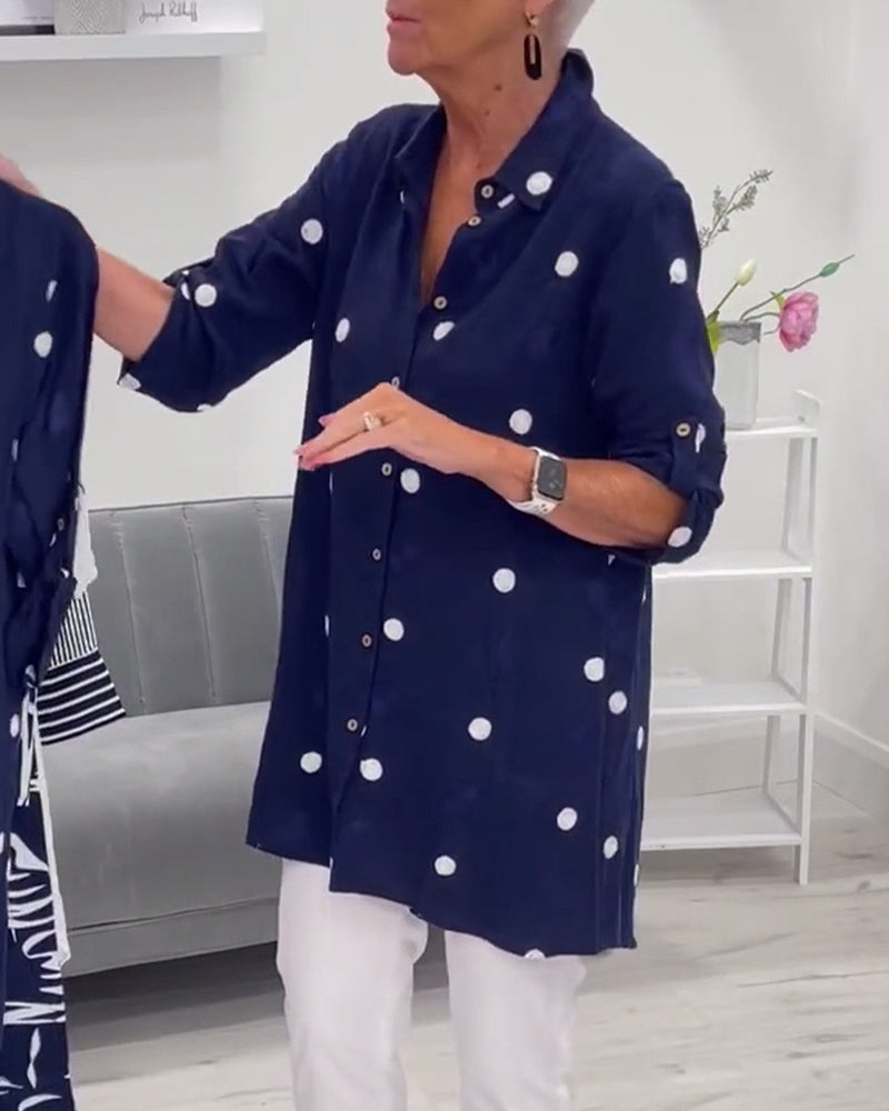 WW | Lässige Bluse mit Punkten