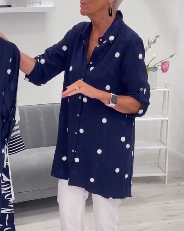WW | Lässige Bluse mit Punkten