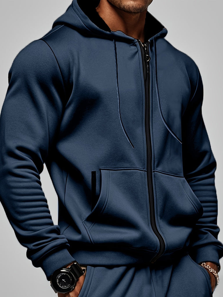 Wolff | Zip Up Hoodie mit Fronttaschen