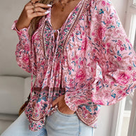 WW | Elegantes Sommer Blumenoberteil Für Damen