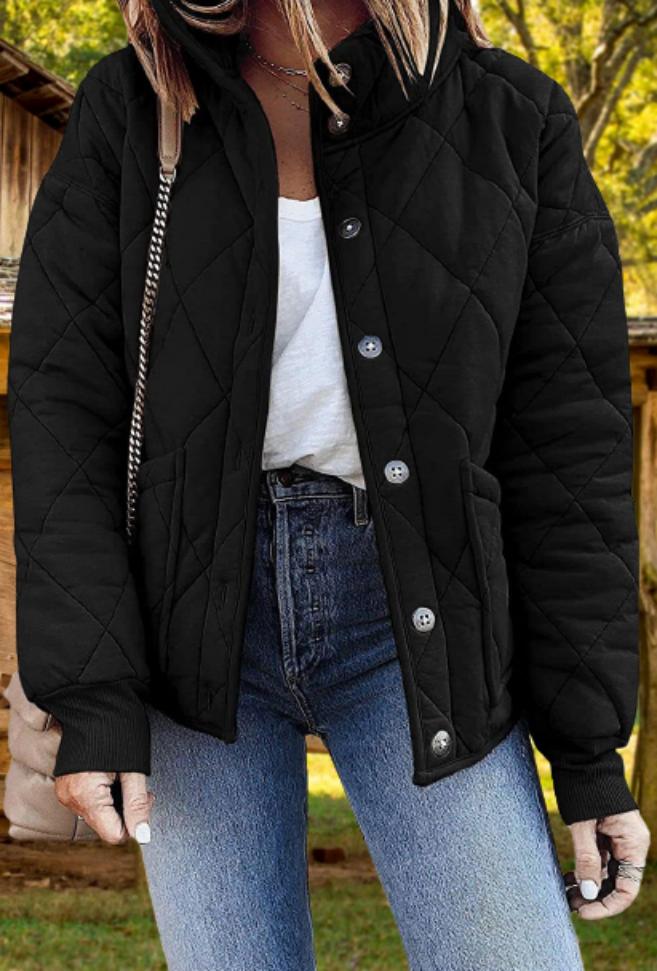 W&W Mode | Warme Wattierte Jacke Für Frauen