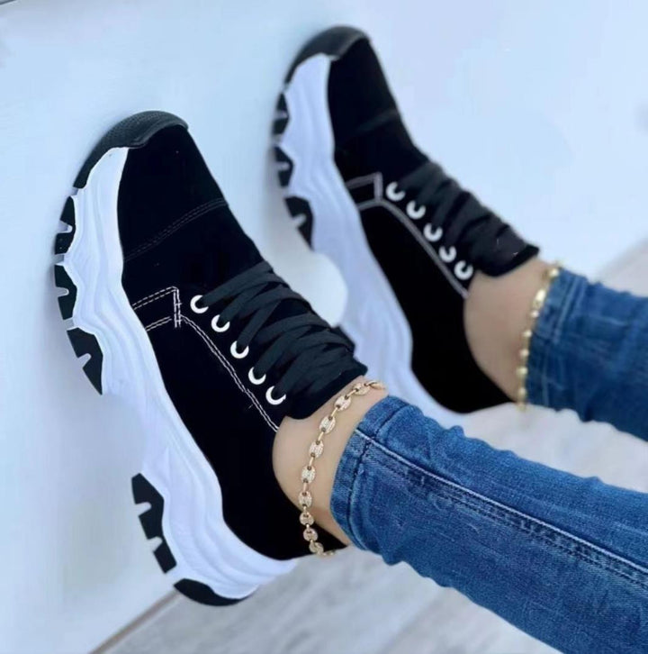 W&W Mode Sportschuhe für Damen-Spaziergänge und lässige Freizeit