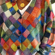 WW | Bedruckte Boho-Weste im Vintage-Stil