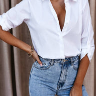 Denista™ - Damen Bluse fest