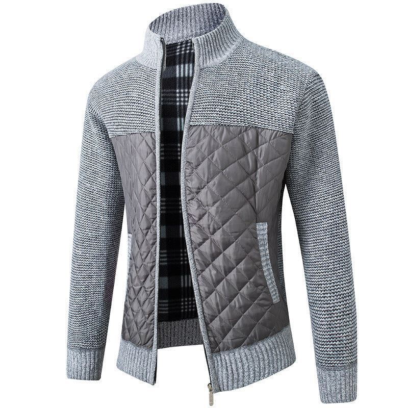 W&W Mode | Strickjacke mit Stehkragen
