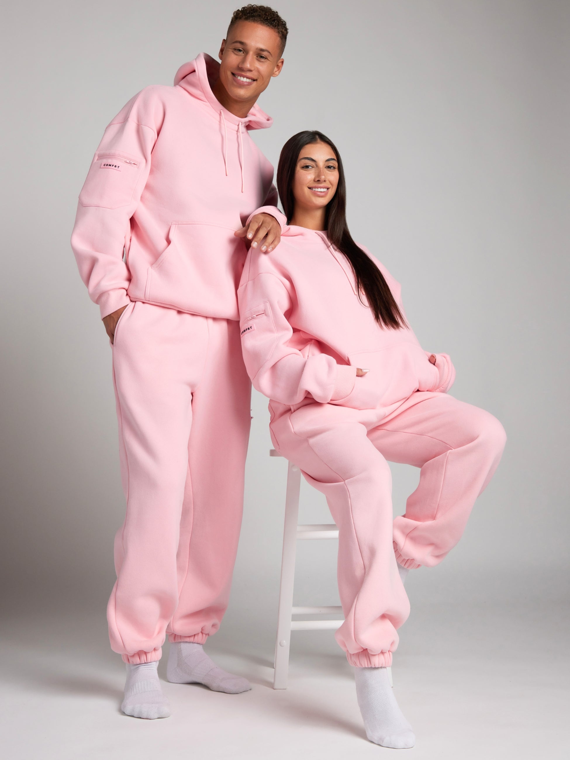 WW | Reise Kapuzenpullover mit Flugzeugmodus-Grafik