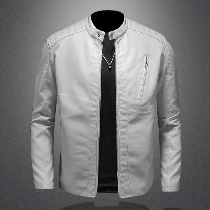 W&W Mode | Premium Herren Biker Lederjacke
