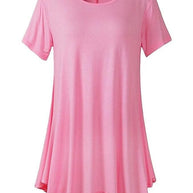 WW | Sommerliches Loose Fit T-shirt Mit Kurzen Ärmeln