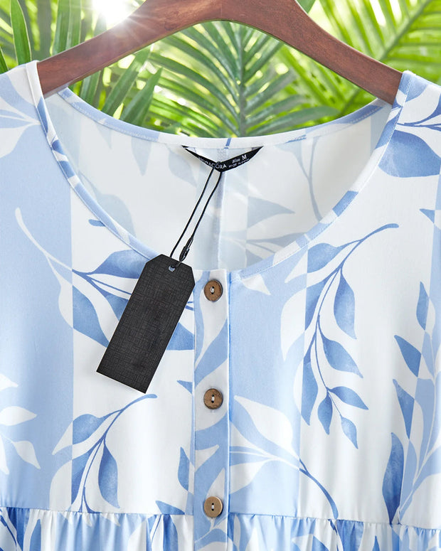 WW | Kleid mit Schmaler Passform und Kurzen Ärmeln