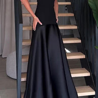 Maxikleid aus Satin