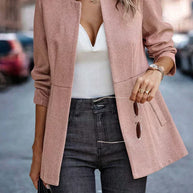 WW | Eleganter rosa Damenblazer für einen raffinierten Look